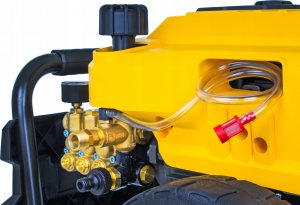 Myjka ciśnieniowa Dewalt myjka ciśnieniowa 7400w 230ba, 840l/h 3f/indukc./p.brass 4