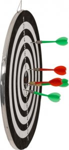 Out of the blue Tarcza do Gry w Darta + Lotki 5