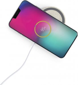 Ładowarka Upominkarnia Ładowarka bezprzewodowa 5W ze słomy pszenicznej 3