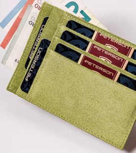 Peterson Etui skórzane Peterson c. zielone PTN CAW22722 VERD 5