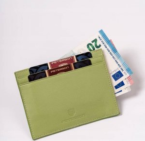Peterson Etui skórzane Peterson zielone PTN CAW22722 1439 5