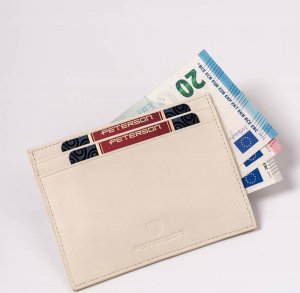 Peterson Etui skórzane Peterson PTN CAW22722 BEIG beżowe 7