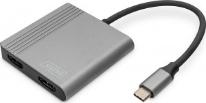 Adapter USB Digitus USB-C-2X HDMI ADAPTER USB-C-2X HDMI ADAPTER 1
