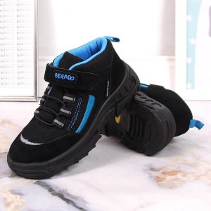 Befado Wodoodporne buty wysokie dziecięce trekkingowe czarne Befado 515X002 31 4