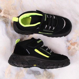 Befado Wodoodporne buty wysokie dziecięce trekkingowe czarne Befado 515X004 31 3