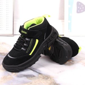 Befado Wodoodporne buty wysokie dziecięce trekkingowe czarne Befado 515X004 35 4