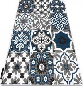 Dywany Łuszczów Dywan ALTER Porto Kwiaty niebieski, 280x370 cm 1
