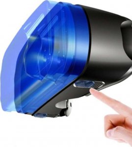 Gogle VR Alogy Okulary gogle VR VRG PRO 3D wirtualna rzeczywistość na telefon 5-7 cali ze słuchawkami Czarne 4