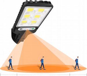 LAMPA LED ULICZNA SOLARNA 100W 6000K IP65 2000LM 44