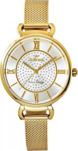 Zegarek G.Rossi Zegarek Damski Złoty Srebrna tarcza G.Rossi 12546B-3D1 1