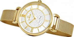 Zegarek G.Rossi Zegarek Damski Złoty Srebrna tarcza G.Rossi 12546B-3D1 4