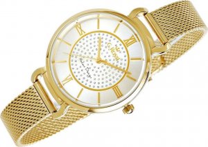 Zegarek G.Rossi Zegarek Damski Złoty Srebrna tarcza G.Rossi 12546B-3D1 5