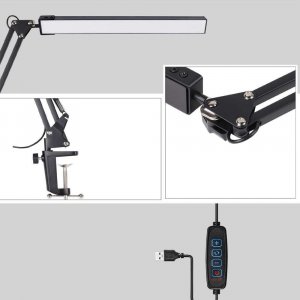 Lampka biurkowa Alogy czarna 7