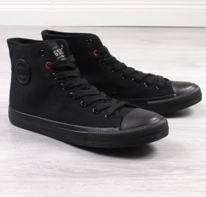 Big Star Trampki za kostkę czarne Big Star T274033 40 1