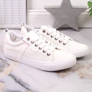 Big Star Trampki niskie białe Big Star KK274003 39 6