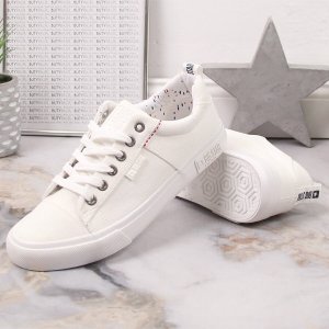 Big Star Trampki niskie białe Big Star KK274003 39 7