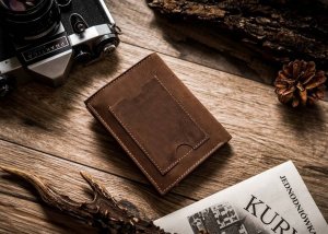 Peterson Portfel skórzany Peterson [DH] PTN 303-P-UP UA-HUNT brązowy 4