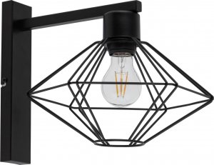 Kinkiet Sigma Czarna lampa ścienna Vario metalowa industrial do salonu 1