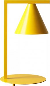 Lampa stołowa Aldex Stołowa lampa gabinetowa Form Table żółty stożek metalowy 1