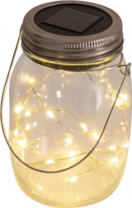 Dekoracja świąteczna Zestaw 3 lamp zewnętrznych stołowych LED słoiki dekorcyjne 1