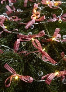 Markslojd Świąteczna girlanda kokardki 2,2m 20 LED 0,8W ciepłe 1