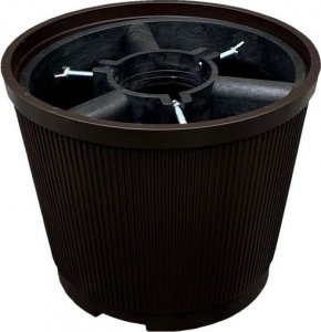Stojak choinkowy 10 l 25 x 31 x 10,5 cm brązowy 1