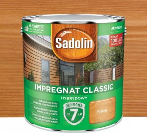 Sadolin SADOLIN IMPREGNAT CLASSIC HYBRYDOWY 7 LAT PINIOWY 2.5 4