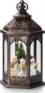 Dekoracja świąteczna Markslojd Ozdoba stołowa świetlna bałwanki Rolf LED 0,06W biała ciepła 1