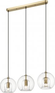Lampa wisząca Light Prestige Potrójna lampa wisząca Arette LP-133/3L do jadalni złota 1