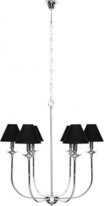Lampa wisząca Light Prestige Lampa wisząca Glamour LP-979/6P żyrandol na łańcuchu czarny 2