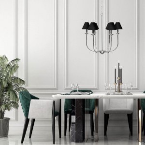 Lampa wisząca Light Prestige Lampa wisząca Glamour LP-979/6P żyrandol na łańcuchu czarny 3