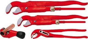 Rothenberger ZESTAW KLUCZY Z OBCINAKIEM 1/2'',3/4'',1'' 1