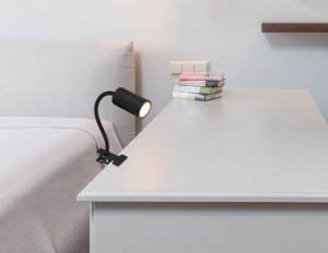 Lampka biurkowa Globo czarna 2