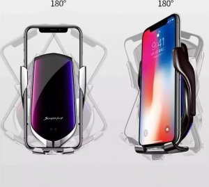 Uchwyt samochodowy na telefon ładowarka indukcyjna 5