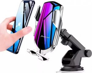Uchwyt samochodowy na telefon ładowarka indukcyjna 7
