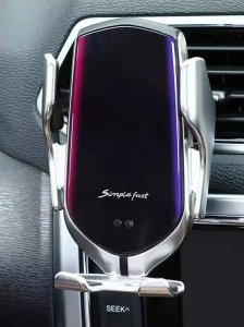 Uchwyt samochodowy na telefon ładowarka indukcyjna 8