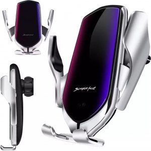 Uchwyt samochodowy na telefon ładowarka indukcyjna 9