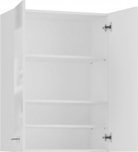 Topeshop SZAFKA ŁAZIENKOWA WISZĄCA POLA MINI DD - BIEL POŁYSK 4