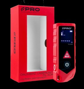 Dalmierz laserowy PRO DALMIERZ LASEROWY DL-40R Z KÃÅKIEM POMIAROWYM 2