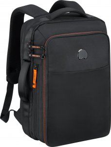 Torba Delsey Walizka Delsey Daily's 2w1 plecak i mała torba na laptopa 15.6" czarna 2