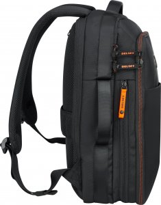 Torba Delsey Walizka Delsey Daily's 2w1 plecak i mała torba na laptopa 15.6" czarna 4