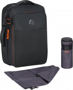 Torba Delsey Walizka Delsey Daily's 2w1 plecak i mała torba na laptopa 15.6" czarna 7