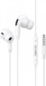 Słuchawki Blue Power BLUE POWER SŁUCHAWKI DOUSZNE Z MIKROFONEM BBM30 PRO 3.5MM 1.2M BIAŁY standard 2