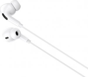 Słuchawki Blue Power BLUE POWER SŁUCHAWKI DOUSZNE Z MIKROFONEM BBM30 PRO 3.5MM 1.2M BIAŁY standard 3