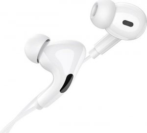 Słuchawki Blue Power BLUE POWER SŁUCHAWKI DOUSZNE Z MIKROFONEM BBM30 PRO 3.5MM 1.2M BIAŁY standard 4