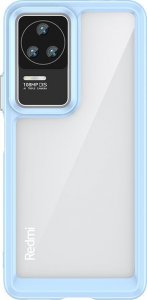 Hurtel Outer Space Case etui Xiaomi Poco F4 5G pokrowiec z elastyczną ramką niebieskie 1