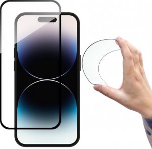 Wozinsky Wozinsky Full Cover Flexi Nano Glass szkło hartowane iPhone 14 Pro Max elastyczne z czarną ramką 1