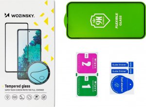Wozinsky Wozinsky Full Cover Flexi Nano Glass szkło hartowane iPhone 14 Pro Max elastyczne z czarną ramką 9