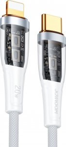 Kabel USB Joyroom USB-C - Lightning 1.2 m Biały (JYR573) 1