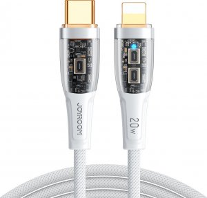 Kabel USB Joyroom USB-C - Lightning 1.2 m Biały (JYR573) 2